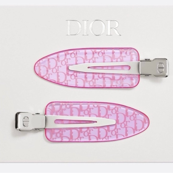 Dior Accessories - Dior Pink Beauty Hair Clips